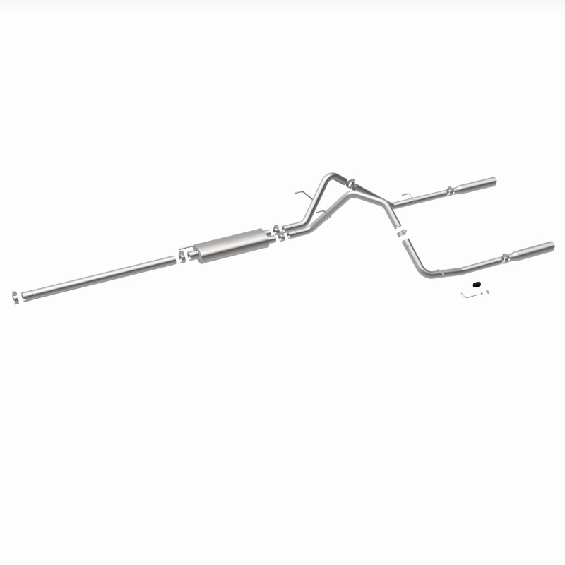 Dodge Ram 1500 Performance Exhaust - Rear - Magnaflow - Cat-Back, Dual Split Rear - Polished - `06-`07