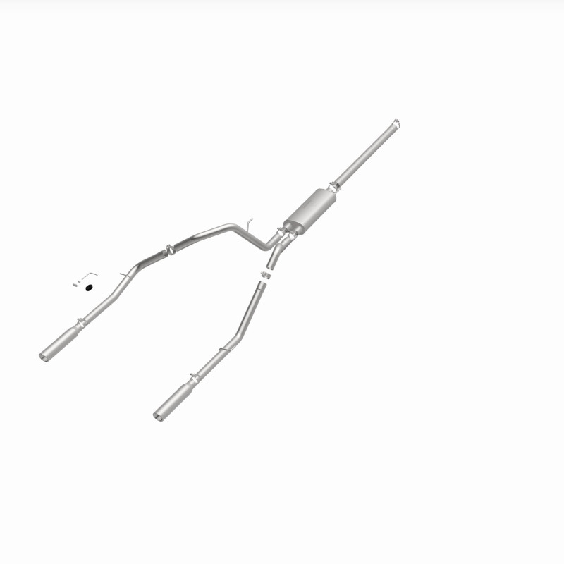 Dodge Ram 1500 Performance Exhaust - Rear - Magnaflow - Cat-Back, Dual Split Rear - Polished - `06-`07