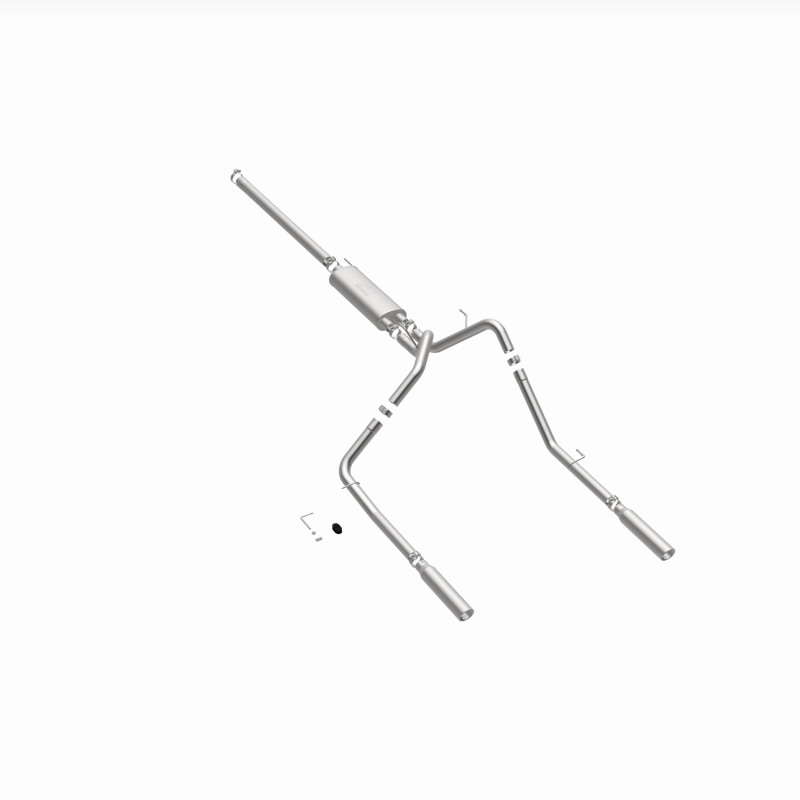 Dodge Ram 1500 Performance Exhaust - Rear - Magnaflow - Cat-Back, Dual Split Rear - Polished - `06-`07