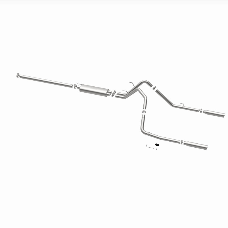 Dodge Ram 1500 Performance Exhaust - Rear - Magnaflow - Cat-Back, Dual Split Rear - Polished - `06-`07