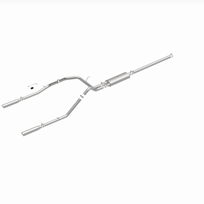 Dodge Ram 1500 Performance Exhaust - Rear - Magnaflow - Cat-Back, Dual Split Rear - Polished - `06-`07