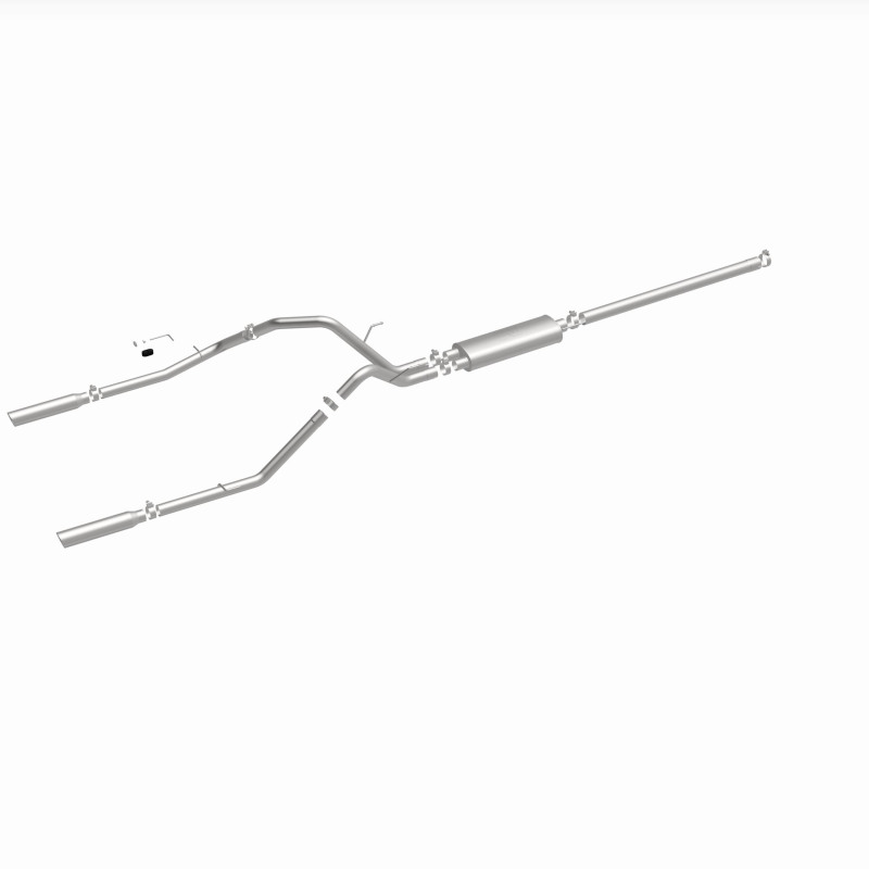 Dodge Ram 1500 Performance Exhaust - Rear - Magnaflow - Cat-Back, Dual Split Rear - Polished - `06-`07