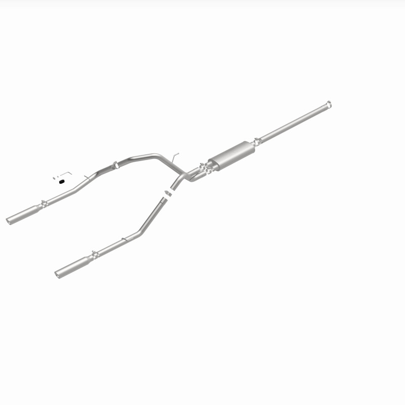 Dodge Ram 1500 Performance Exhaust - Rear - Magnaflow - Cat-Back, Dual Split Rear - Polished - `06-`07