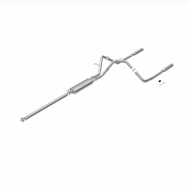 Dodge Ram 1500 Performance Exhaust - Rear - Magnaflow - Cat-Back, Dual Split Rear - Polished - `06-`07