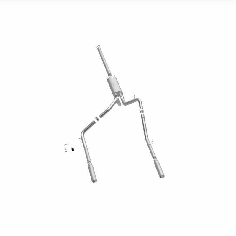 Dodge Ram 1500 Performance Exhaust - Rear - Magnaflow - Cat-Back, Dual Split Rear - Polished - `06-`07