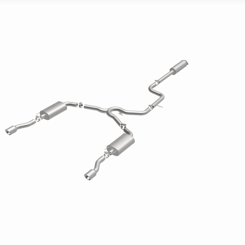Chevrolet Impala Performance Exhaust - Dual Split Rear - Magnaflow - Street Series Cat-Back - Polished - `06-`09