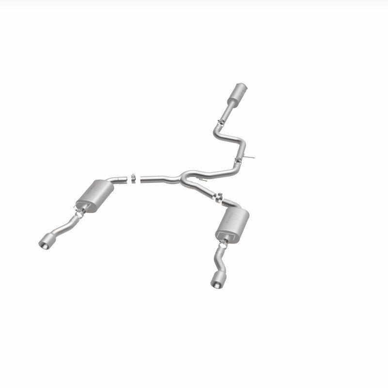 Chevrolet Impala Performance Exhaust - Dual Split Rear - Magnaflow - Street Series Cat-Back - Polished - `06-`09