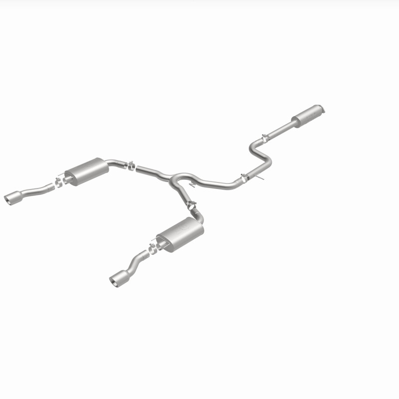 Chevrolet Impala Performance Exhaust - Dual Split Rear - Magnaflow - Street Series Cat-Back - Polished - `06-`09