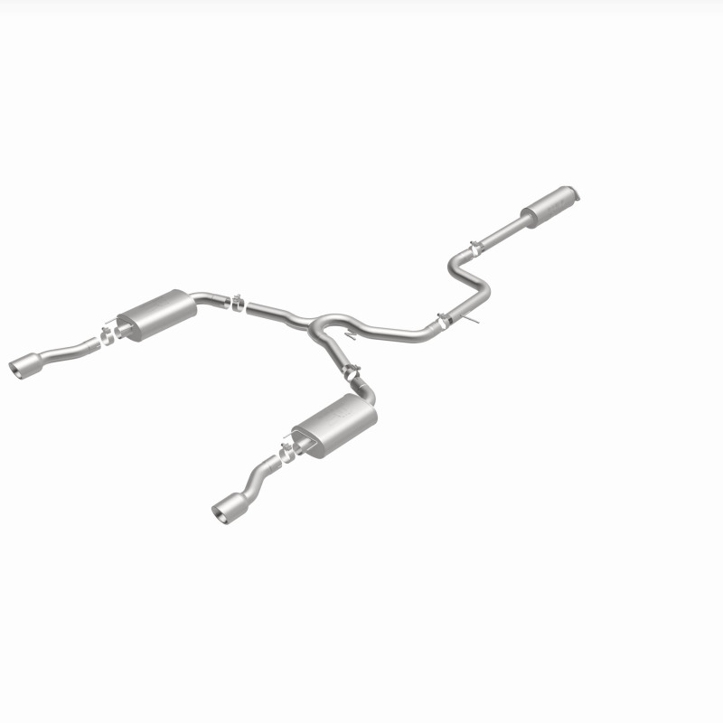 Chevrolet Impala Performance Exhaust - Dual Split Rear - Magnaflow - Street Series Cat-Back - Polished - `06-`09