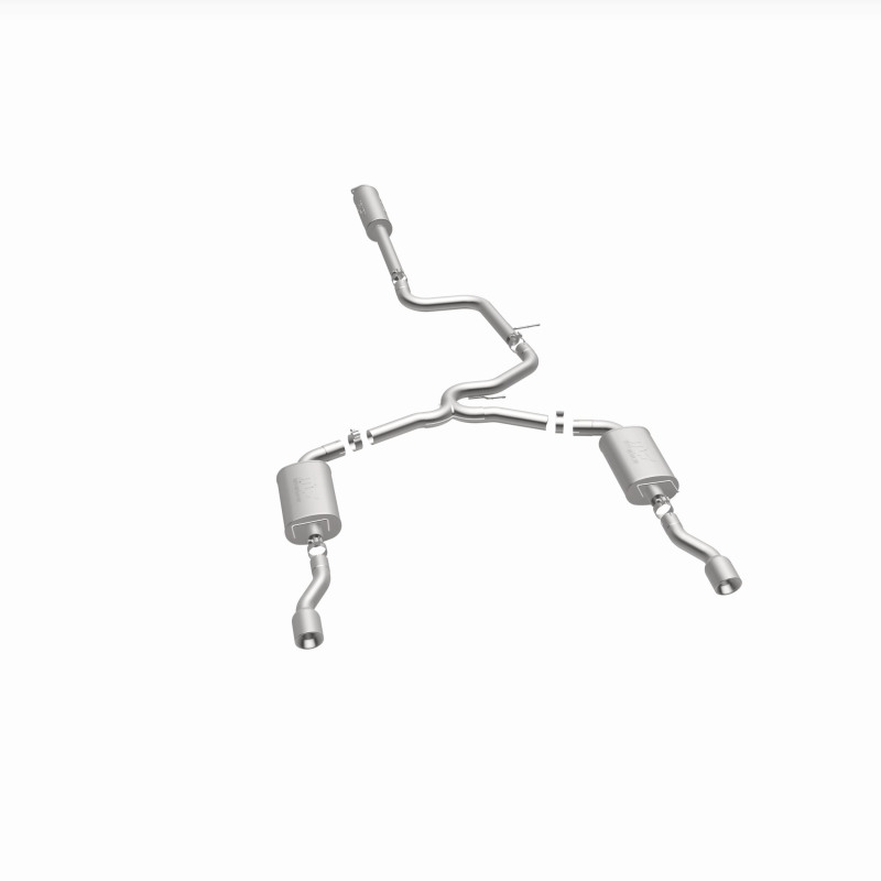 Chevrolet Impala Performance Exhaust - Dual Split Rear - Magnaflow - Street Series Cat-Back - Polished - `06-`09