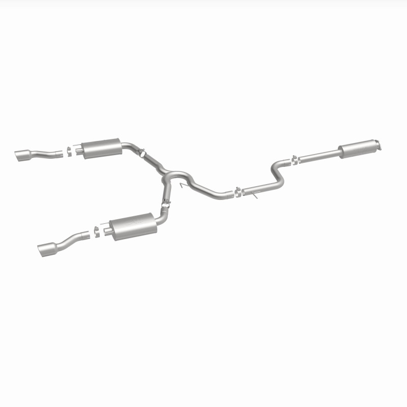 Chevrolet Impala Performance Exhaust - Dual Split Rear - Magnaflow - Street Series Cat-Back - Polished - `06-`09