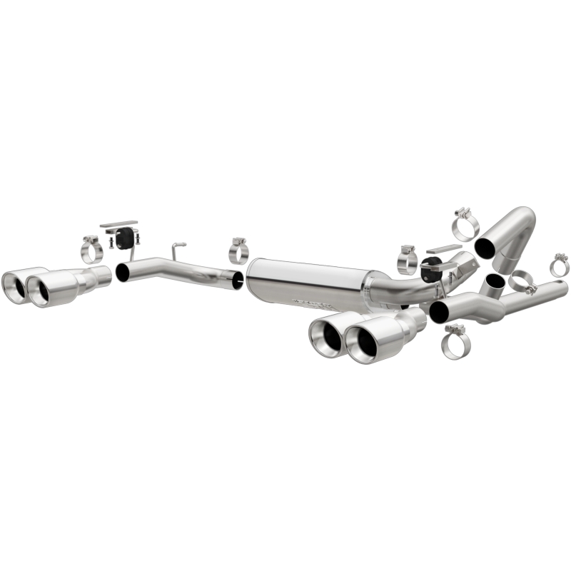 Chevrolet F-body Performance Exhaust - Rear - Magnaflow - Street Series Cat-Back - `98-`02