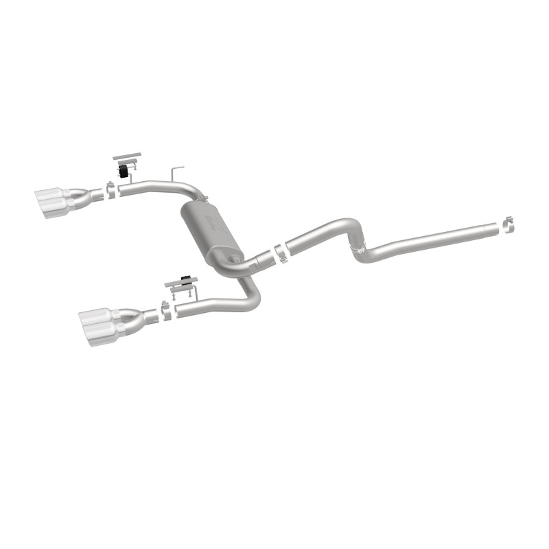 Chevrolet F-body Performance Exhaust - Rear - Magnaflow - Street Series Cat-Back - `98-`02