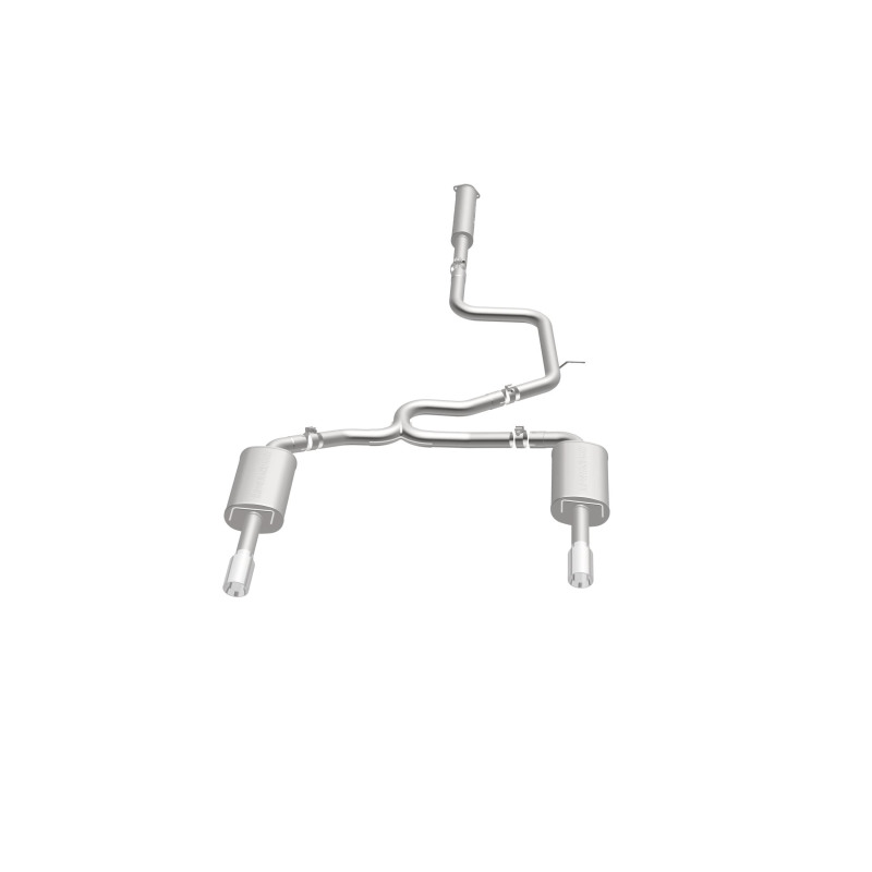 Chevrolet Impala Performance Exhaust - Rear - Magnaflow - Street Series Cat-Back, Dual Split Rear Exit, Stainless Steel - Polished - `00-`05