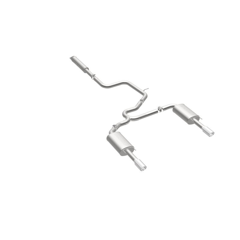 Chevrolet Impala Performance Exhaust - Rear - Magnaflow - Street Series Cat-Back, Dual Split Rear Exit, Stainless Steel - Polished - `00-`05