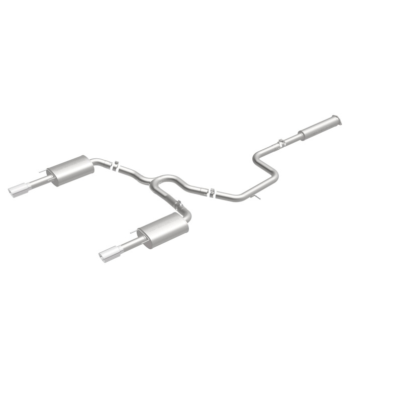 Chevrolet Impala Performance Exhaust - Rear - Magnaflow - Street Series Cat-Back, Dual Split Rear Exit, Stainless Steel - Polished - `00-`05