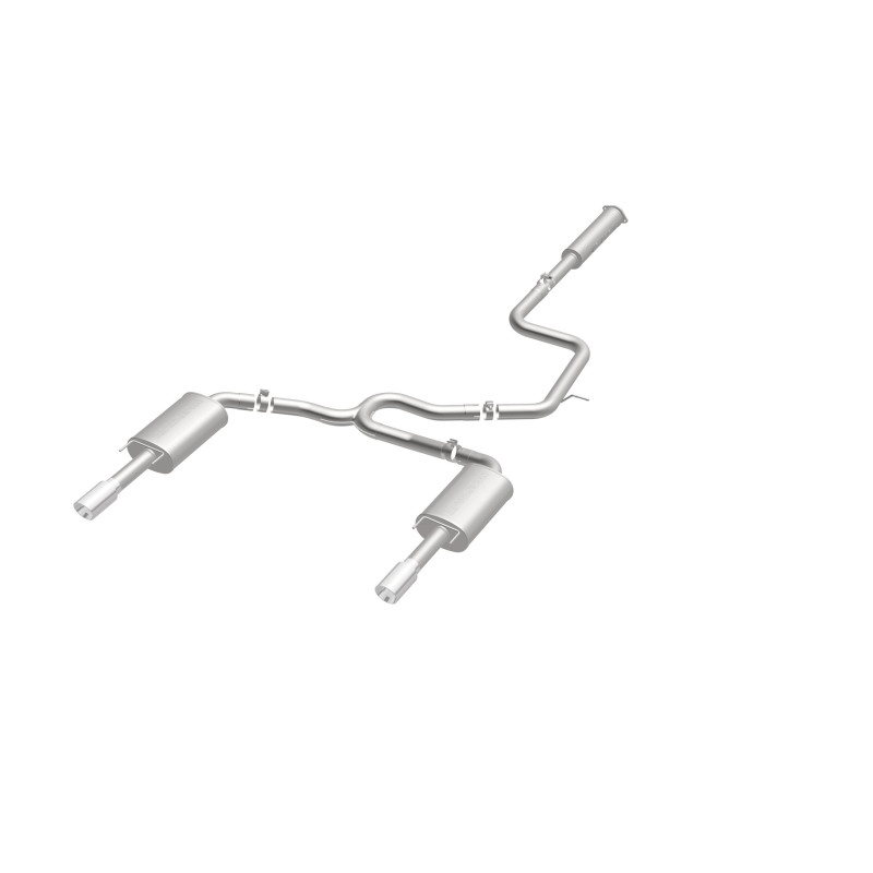 Chevrolet Impala Performance Exhaust - Rear - Magnaflow - Street Series Cat-Back, Dual Split Rear Exit, Stainless Steel - Polished - `00-`05