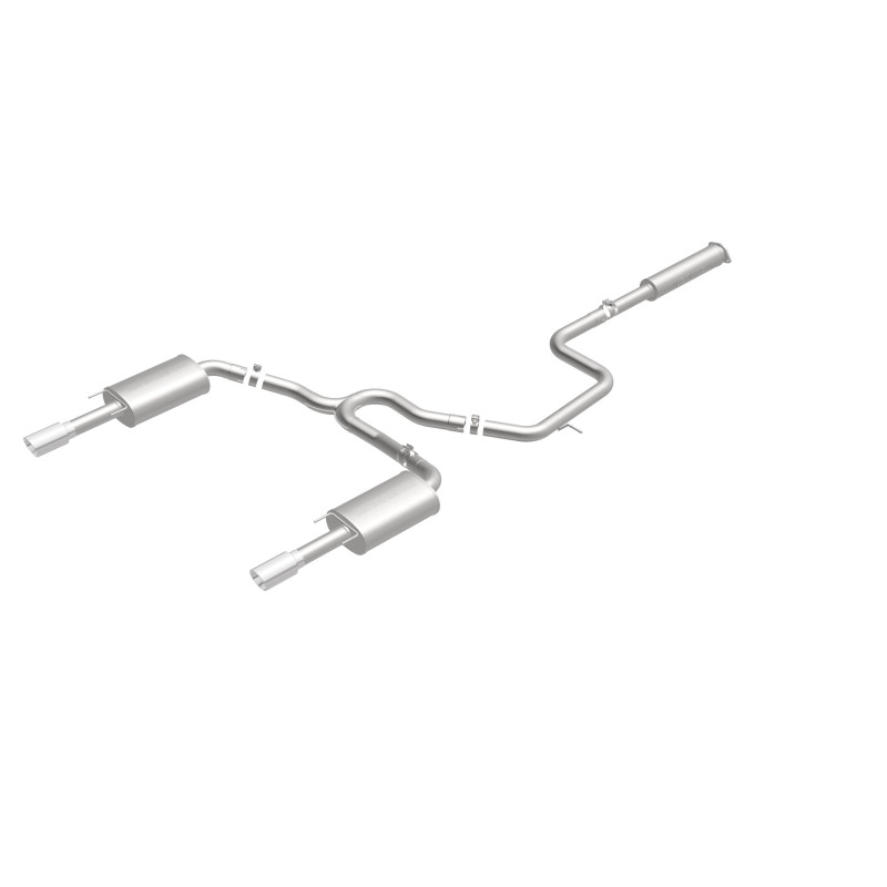 Chevrolet Impala Performance Exhaust - Rear - Magnaflow - Street Series Cat-Back, Dual Split Rear Exit, Stainless Steel - Polished - `00-`05