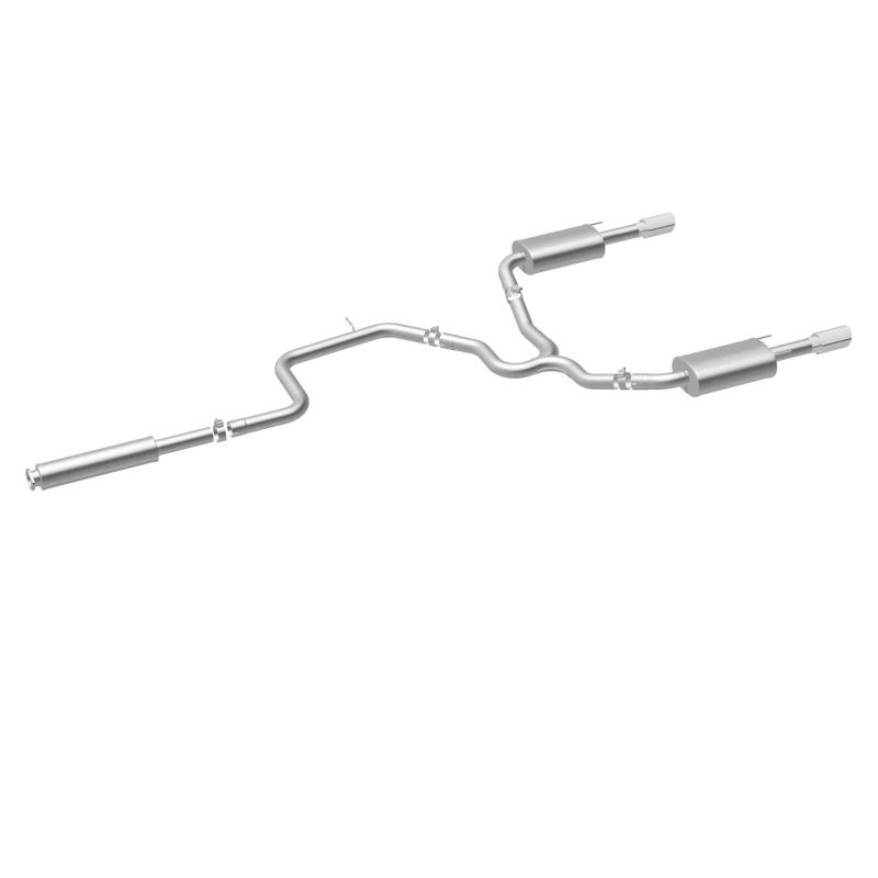 Chevrolet Impala Performance Exhaust - Rear - Magnaflow - Street Series Cat-Back, Dual Split Rear Exit, Stainless Steel - Polished - `00-`05