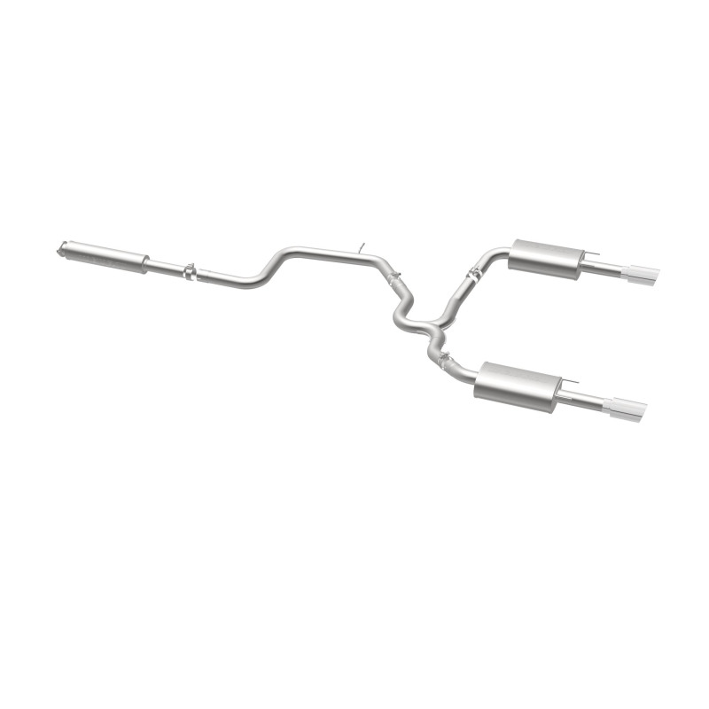 Chevrolet Impala Performance Exhaust - Rear - Magnaflow - Street Series Cat-Back, Dual Split Rear Exit, Stainless Steel - Polished - `00-`05