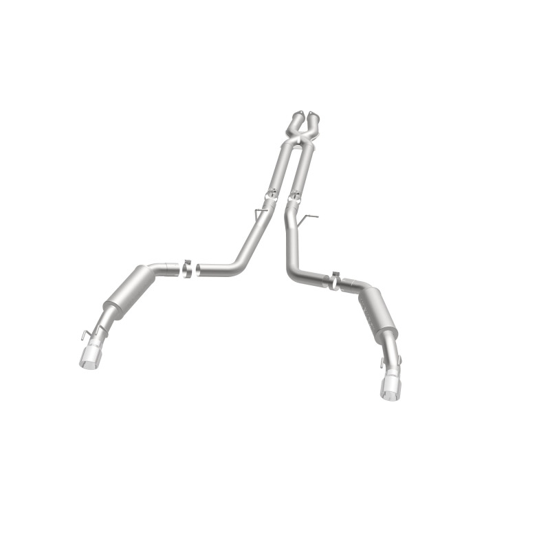 Pontiac GTO Performance Exhaust - Magnaflow - Competition Series Cat-Back, Dual Split Rear Exit - Polished - `05-`06