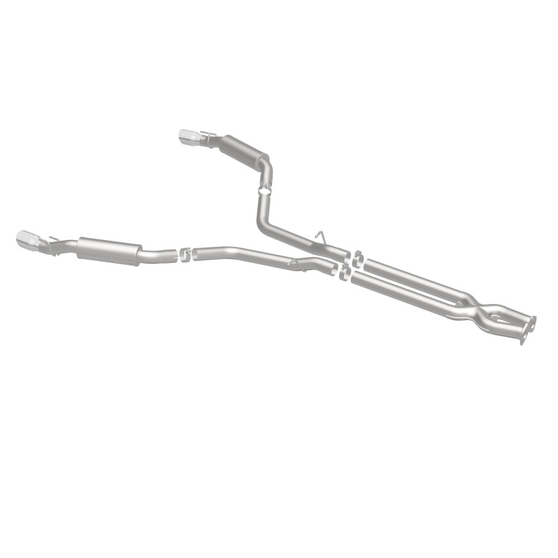 Pontiac GTO Performance Exhaust - Magnaflow - Competition Series Cat-Back, Dual Split Rear Exit - Polished - `05-`06