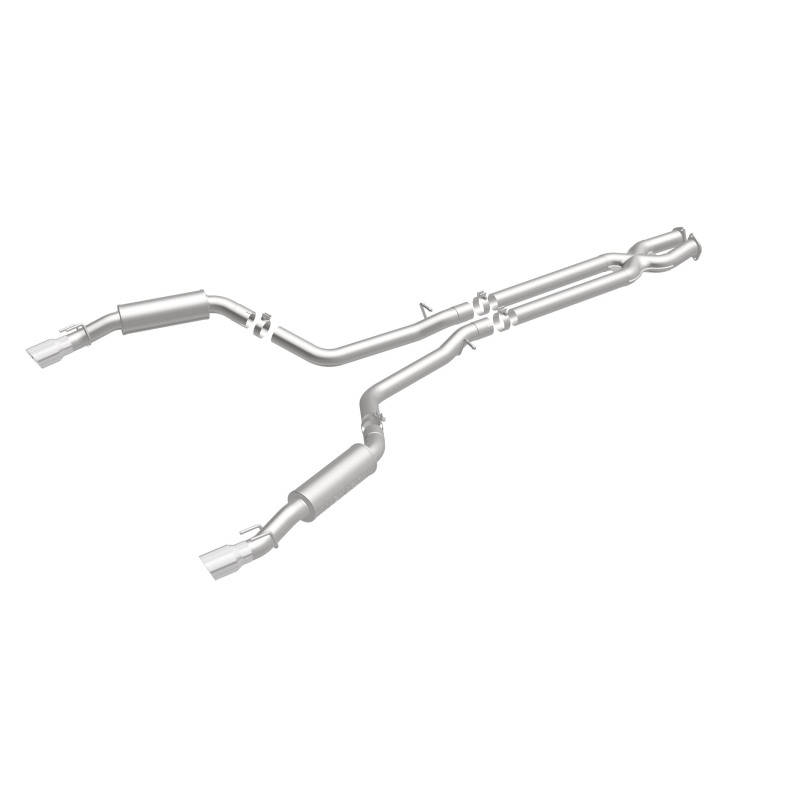 Pontiac GTO Performance Exhaust - Magnaflow - Competition Series Cat-Back, Dual Split Rear Exit - Polished - `05-`06