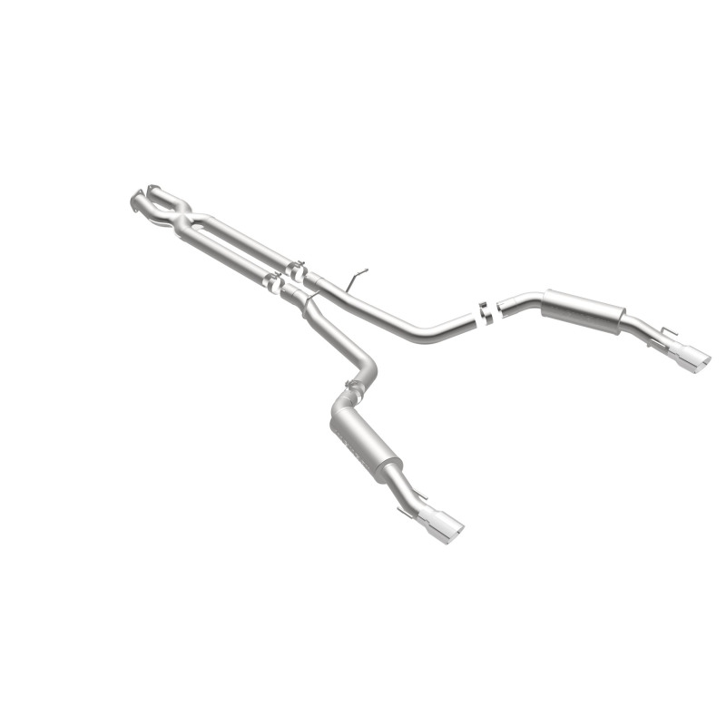 Pontiac GTO Performance Exhaust - Magnaflow - Competition Series Cat-Back, Dual Split Rear Exit - Polished - `05-`06