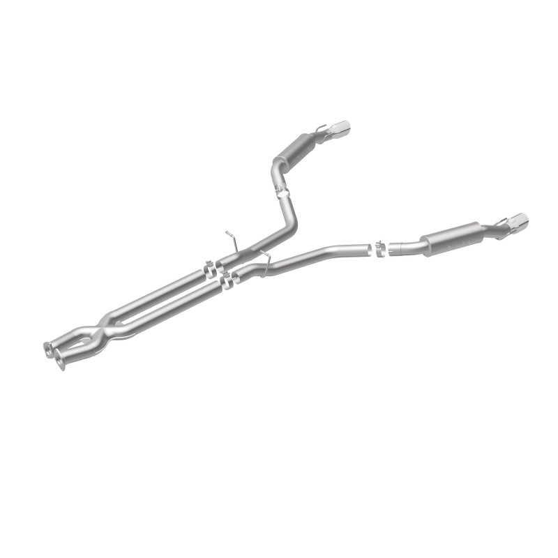 Pontiac GTO Performance Exhaust - Magnaflow - Competition Series Cat-Back, Dual Split Rear Exit - Polished - `05-`06