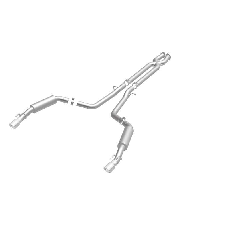 Pontiac GTO Performance Exhaust - Magnaflow - Competition Series Cat-Back, Dual Split Rear Exit - Polished - `05-`06