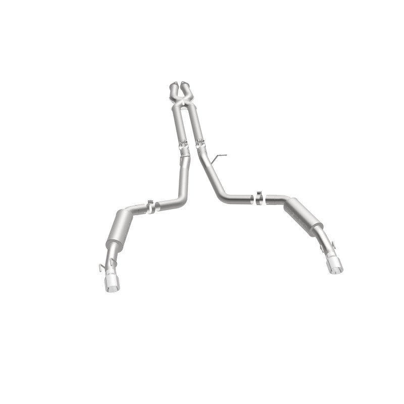 Pontiac GTO Performance Exhaust - Magnaflow - Competition Series Cat-Back, Dual Split Rear Exit - Polished - `05-`06