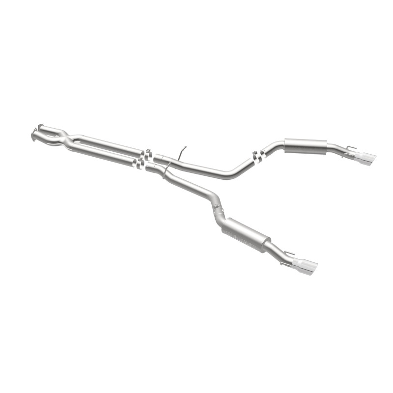 Pontiac GTO Performance Exhaust - Magnaflow - Competition Series Cat-Back, Dual Split Rear Exit - Polished - `05-`06