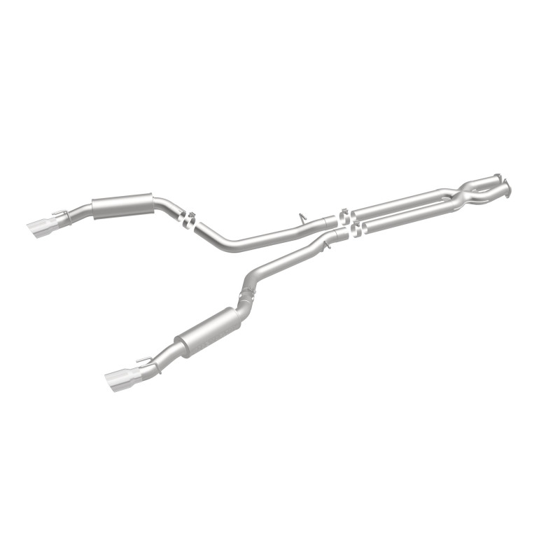 Pontiac GTO Performance Exhaust - Magnaflow - Competition Series Cat-Back, Dual Split Rear Exit - Polished - `05-`06