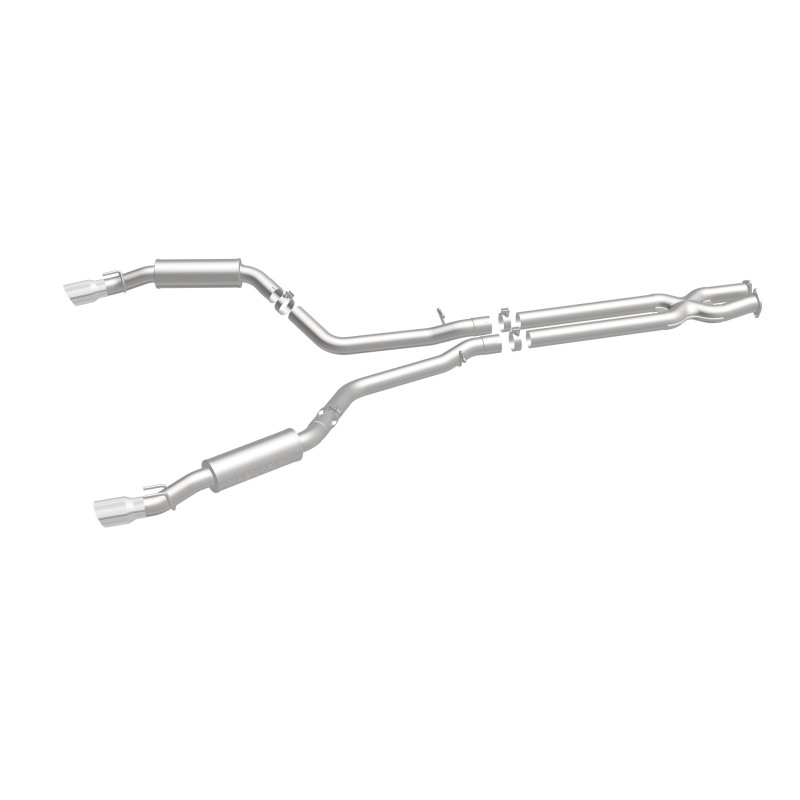 Pontiac GTO Performance Exhaust - Magnaflow - Competition Series Cat-Back, Dual Split Rear Exit - Polished - `05-`06