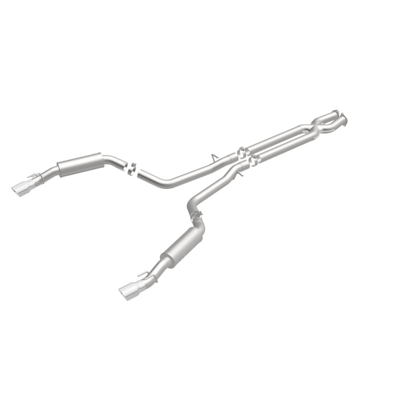 Pontiac GTO Performance Exhaust - Magnaflow - Competition Series Cat-Back, Dual Split Rear Exit - Polished - `05-`06