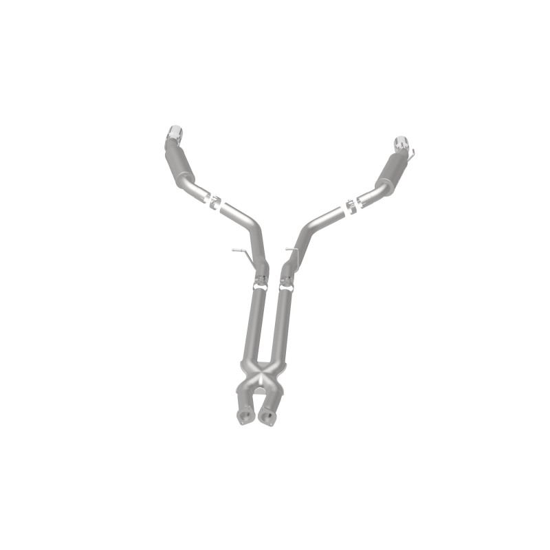 Pontiac GTO Performance Exhaust - Magnaflow - Competition Series Cat-Back, Dual Split Rear Exit - Polished - `05-`06