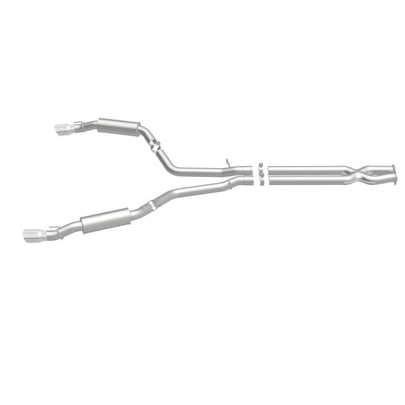 Pontiac GTO Performance Exhaust - Magnaflow - Competition Series Cat-Back, Dual Split Rear Exit - Polished - `05-`06