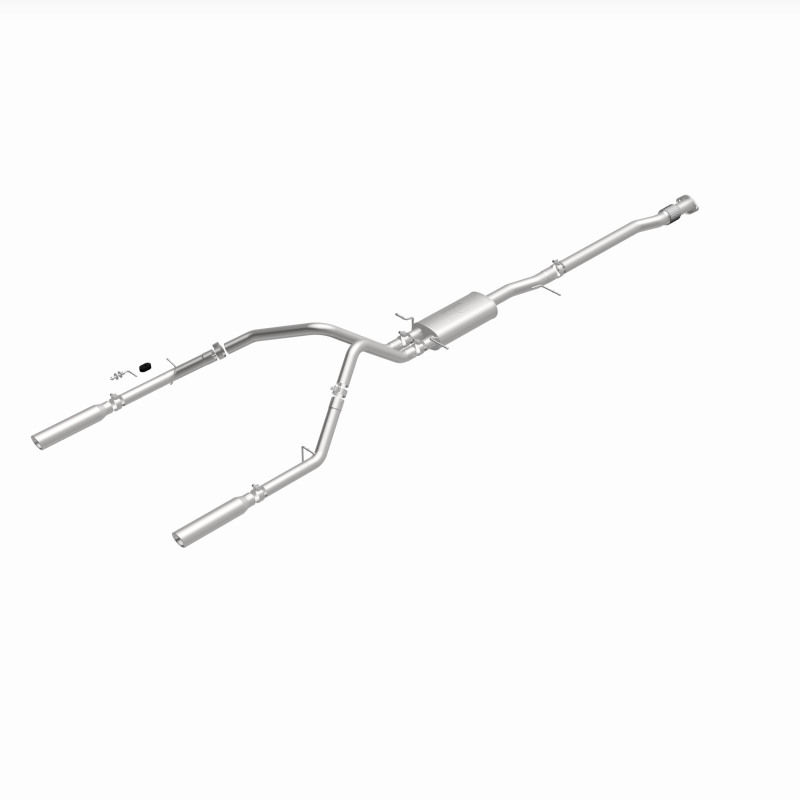 Chevrolet Silverado Performance Exhaust - Rear - Magnaflow - Cat Back, Street Series, Dual Split Rear Exit - 2007