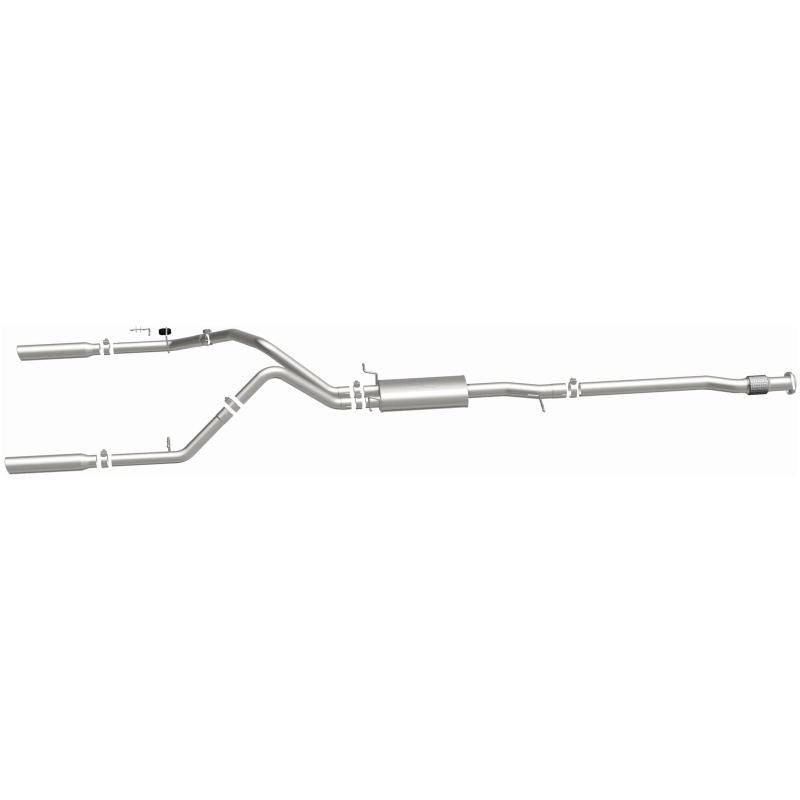 Chevrolet Silverado Performance Exhaust - Rear - Magnaflow - Cat Back, Street Series, Dual Split Rear Exit - 2007