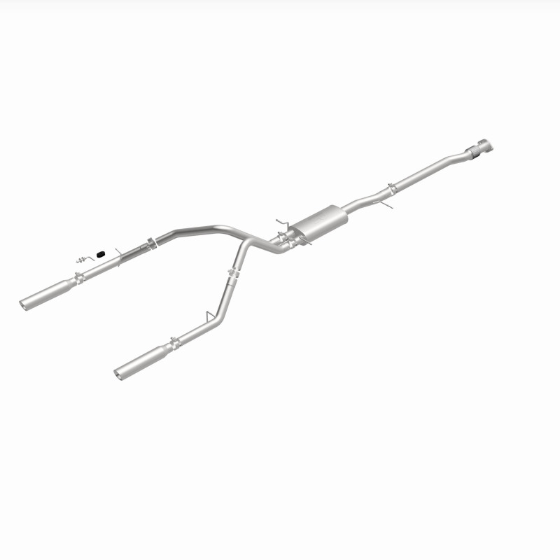 Chevrolet Silverado Performance Exhaust - Rear - Magnaflow - Cat Back, Street Series, Dual Split Rear Exit - 2007