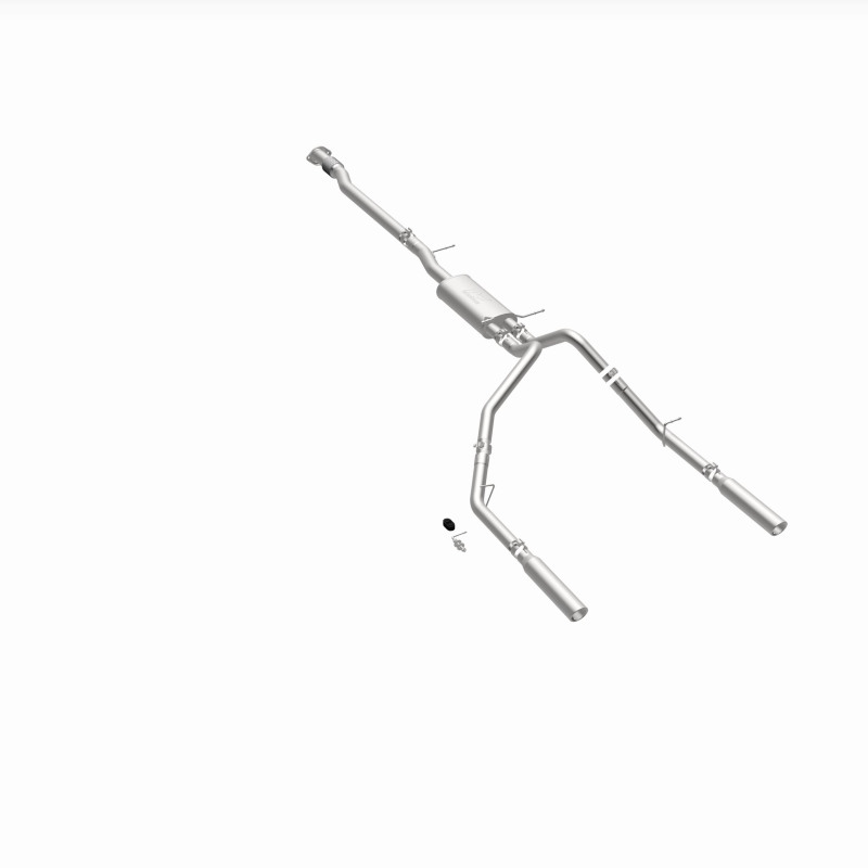 Chevrolet Silverado Performance Exhaust - Rear - Magnaflow - Cat Back, Street Series, Dual Split Rear Exit - 2007