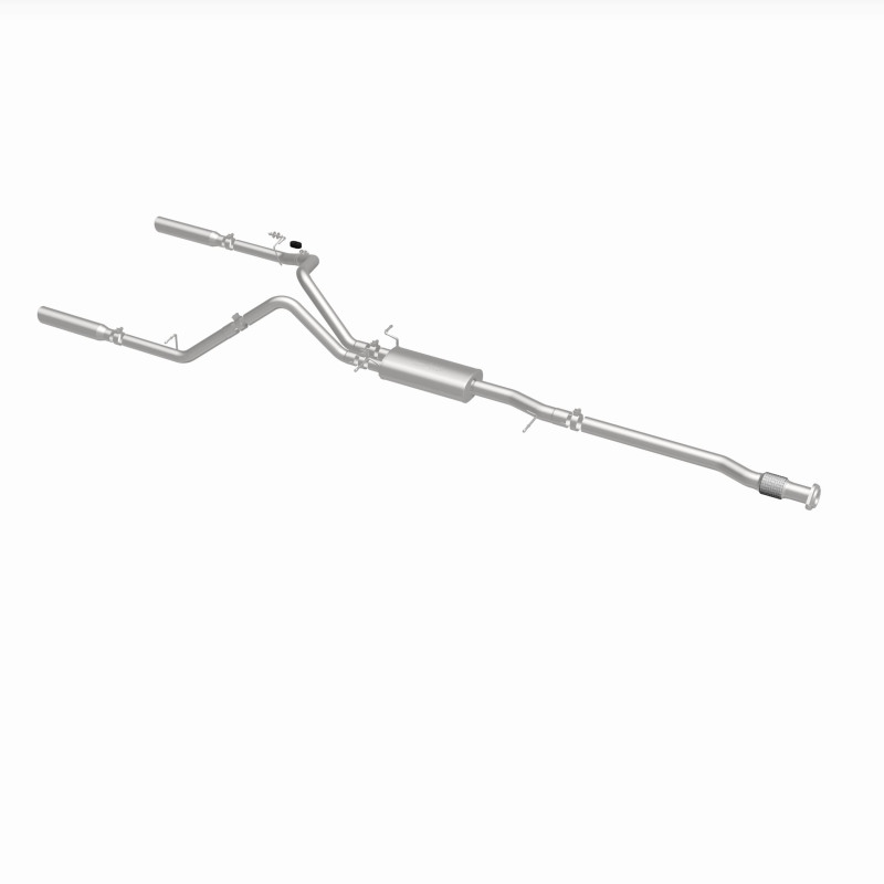 Chevrolet Silverado Performance Exhaust - Rear - Magnaflow - Cat Back, Street Series, Dual Split Rear Exit - 2007