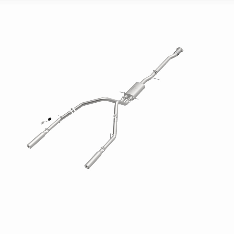 Chevrolet Silverado Performance Exhaust - Rear - Magnaflow - Cat Back, Street Series, Dual Split Rear Exit - 2007