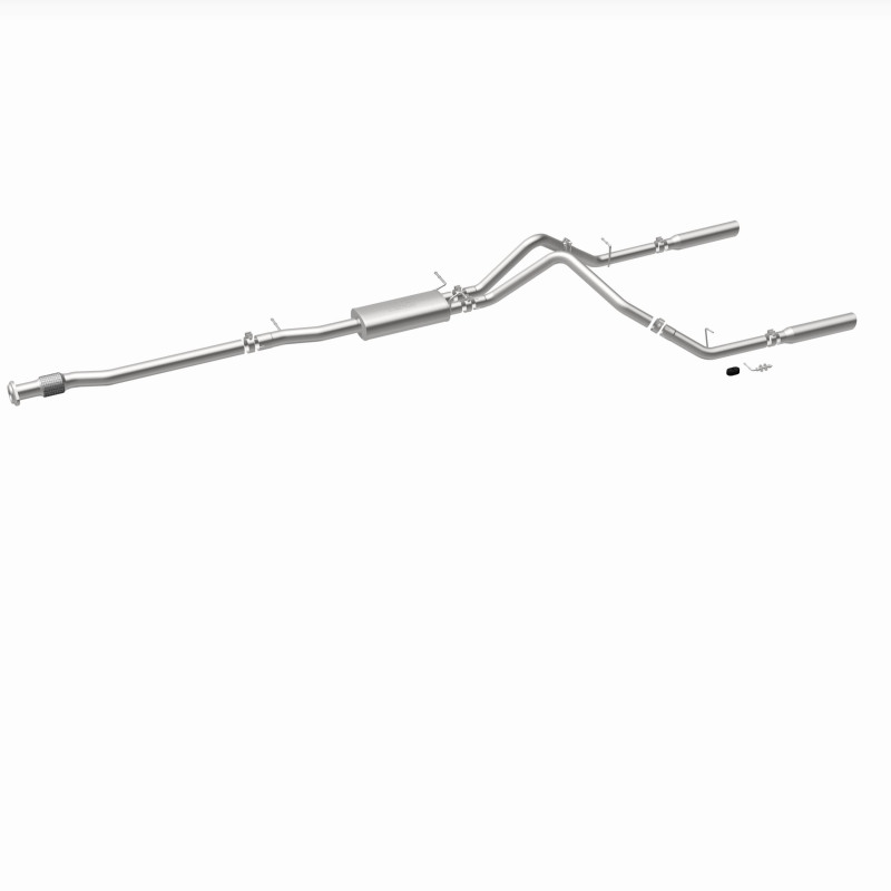 Chevrolet Silverado Performance Exhaust - Rear - Magnaflow - Cat Back, Street Series, Dual Split Rear Exit - 2007