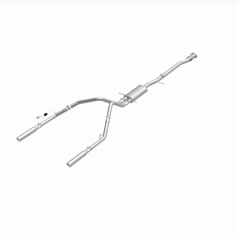 Chevrolet Silverado Performance Exhaust - Rear - Magnaflow - Cat Back, Street Series, Dual Split Rear Exit - 2007