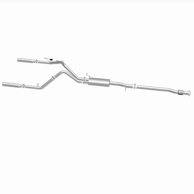 Chevrolet Silverado Performance Exhaust - Rear - Magnaflow - Cat Back, Street Series, Dual Split Rear Exit - 2007