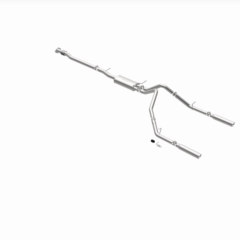 Chevrolet Silverado Performance Exhaust - Rear - Magnaflow - Cat Back, Street Series, Dual Split Rear Exit - 2007