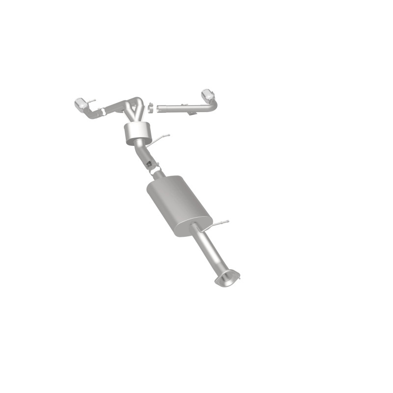 Hummer H2 Performance Exhaust - Rear - Magnaflow - Cat Back Dual Split Rear Exit - Polished - 2007