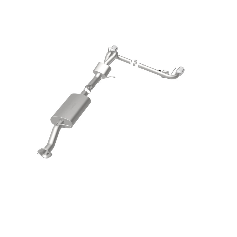 Hummer H2 Performance Exhaust - Rear - Magnaflow - Cat Back Dual Split Rear Exit - Polished - 2007