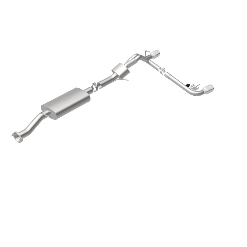 Hummer H2 Performance Exhaust - Rear - Magnaflow - Cat Back Dual Split Rear Exit - Polished - 2007